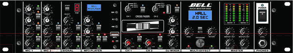 RM9000 Rackmaster Audio Mixer für Fahrgeschäfte