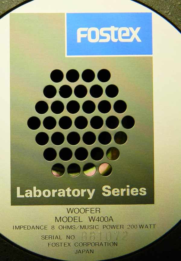 FOSTEX W400A Laboratory Series Woofer