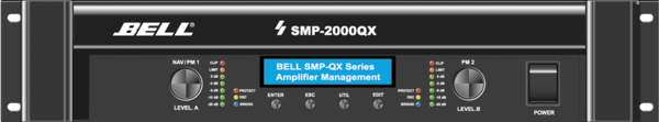 SMP 2000QX  DSP Power Amplifier